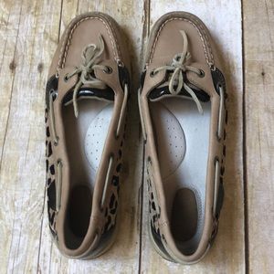 Sperry Top-Sider Leopard Flats